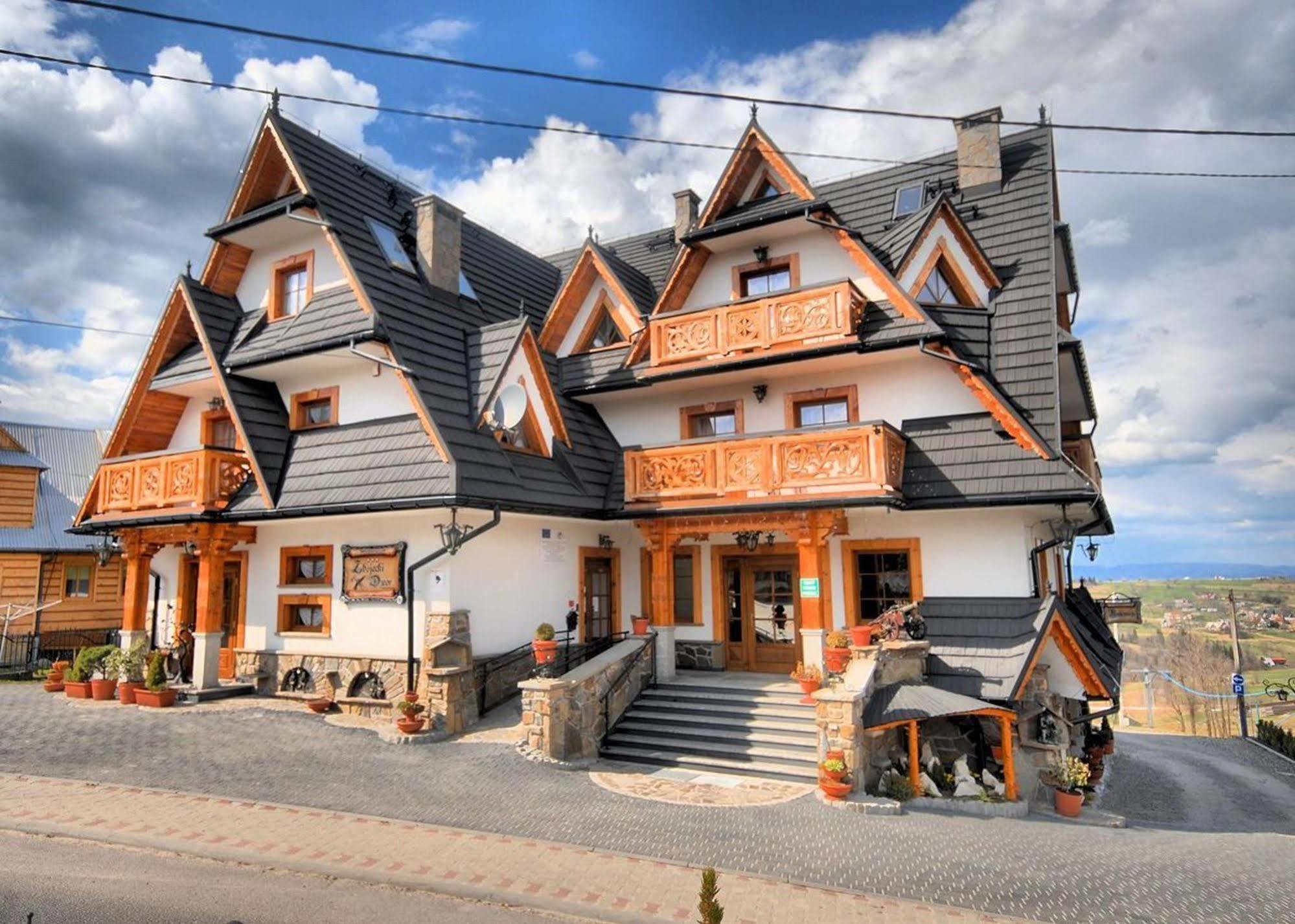 Pensjonat&Restauracja-Pizzeria Zbójecki Dwór - 15 minut pieszo do term, tel 604-865-566 Bukowina Tatrzańska Exterior foto
